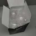 Clear Christmas Ornaments Balls, Clear Plastic Ornaments, Clear Ornaments for DIY Crafts - 12PCS(3.15'')