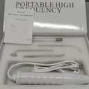 High Frequency Wand, Portable Facial Device with 4 Different Tubes