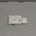 DOACE 220V to 110V Converter for European Travel - 350W Cordless Voltage Converter US to Europe, Power Converter Adapter Combo with PD Chargers for Hair Straightener Shaver Toothbrush Laptop Phone (White)