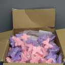 Dunzy 100 Sets Butterfly Theme Baby Shower Favors for Guests Christmas Butterfly Soap Favors with Thanks You Cards Gender Reveal Baptism Party Decorations Wedding Bridal Souvenirs (Purple,Pink)