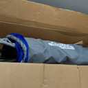 GCI Outdoor Pod Rocker Outdoor Rocking Chair with SunShade Canopy (Royal Blue)