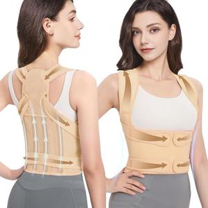 BLACKYEW Back Brace Posture Corrector for Women & Men, Adjustable Shoulder Straightener with Full Back Support, Relief for Lower & Upper Back Pain, Hunchback & Scoliosis.M