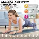 Smart Bracelet for Women Men, Activity & Fitness Trackers/SpO2/Heart Rate/Sleep Stress/1ATM Waterproof,Automatic Monitoring Wearable Fitness Tracker with Free App,2 Bands