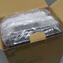 Delamu 2-Tier Multi-Purpose Bathroom Under Sink Organizers and Storage, Stackable Kitchen Pantry Organization, Pull Out Medicine Cabinet Organizer with Movable Dividers, White, 2 Pack