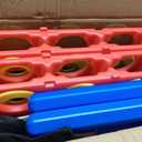 SDADI Jumbo 4 in a Row Game, 4-to-Score Giant Game Set with Adjustable Height (2.5-3.5 FT) for Kids & Adults, Indoor/Outdoor Connect Game with Quick-Release Slider, Perfect for Family and Party Games