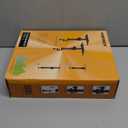 Vondynote Set of 2 Desktop Clamp Speaker Stands Short Studio Monitor Stands Height Adjustable