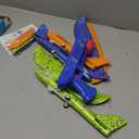 Fuwidvia 3 Pack Airplane Launcher Toys, 13.2'' LED Foam Glider Plane Toy for Boys, 2 Flight Modes Outdoor Flying Toys Birthday Gifts for Boys Girls 4 5 6 7 8 9 10 11 12 Year Old (Blue&Green&Orange)