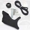 LS Truck Dual Alternator Bracket Kit for Chevy GM 1999-2013 4.8 5.3 6.0 6.2L V8 Vortec Engine
