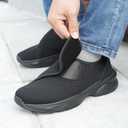 ORTOREX Men Orthopedic Diabetic Walking Shoes Edema Shoes for Swollen Feet