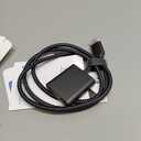 HDMI Switch 2 in 1 Out 4K@60Hz, WARRKY[with 3.3ft Fixed Braided HDMI Cable, Aluminum Case, 2K@144Hz, HDCP 2.2] Bidirectional 2x1 Switcher Splitter Compatible for PS5/4, Xbox, Roku, FireStick, Switch (Grey)