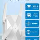 2026 AX3000 WiFi 6 Extender, WiFi Extender Signal Booster for Home-Dual Band (2.4G/5.8G), WiFi Booster with 10X Faster Access Point,Up to 15888 Sq.Ft.&Support 135+ Smart Devices (White)