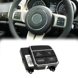 Right Side Car Steering Wheel Cruise Control Switch Fit for Dodge Jeep Chrysler Wrangler RAM Compass Patriot Part Number 56046252AC