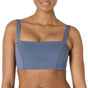 Amazon Essentials Women's Active FormFlex Buttery Soft Light Support Bandeau Sports Bra with Adjustable Straps (Large)