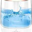HLS 3.5L Cool Mist Humidifiers for Home Women,Top Fill Ultrasonic Air Humidifier for Bedroom 23dB Quiet Waterless Auto-Off,41 Hours Air Vaporizer Humidifier with 2 Mist Model for Office Large room