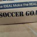 ORIENGEAR Soccer Goal, 12x6/10x6.5/8x6/6x4 Full Size Soccer Goals for Backyard, Soccer Net with Training Discs, Portable Soccer Goal for Kids and Adults with 1 Carry Bag, Porterias De Futbol