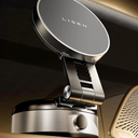 Retractable electric vacuum magnetic phone holder