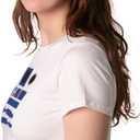 Cute Robot Crop Top Costume Womens Shirt Adult Teens Women Cosplay Funny Space Shirts Halloween Costumes (White, M)