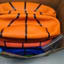 Jerify 12 Pack Official Size Rubber Basketballs for Kids Child Junior Youth Indoor Outdoor Sports Basket Balls with Pump Back to School Student Gifts Operation Christmas Bulk Items (Size 4, 25.5")