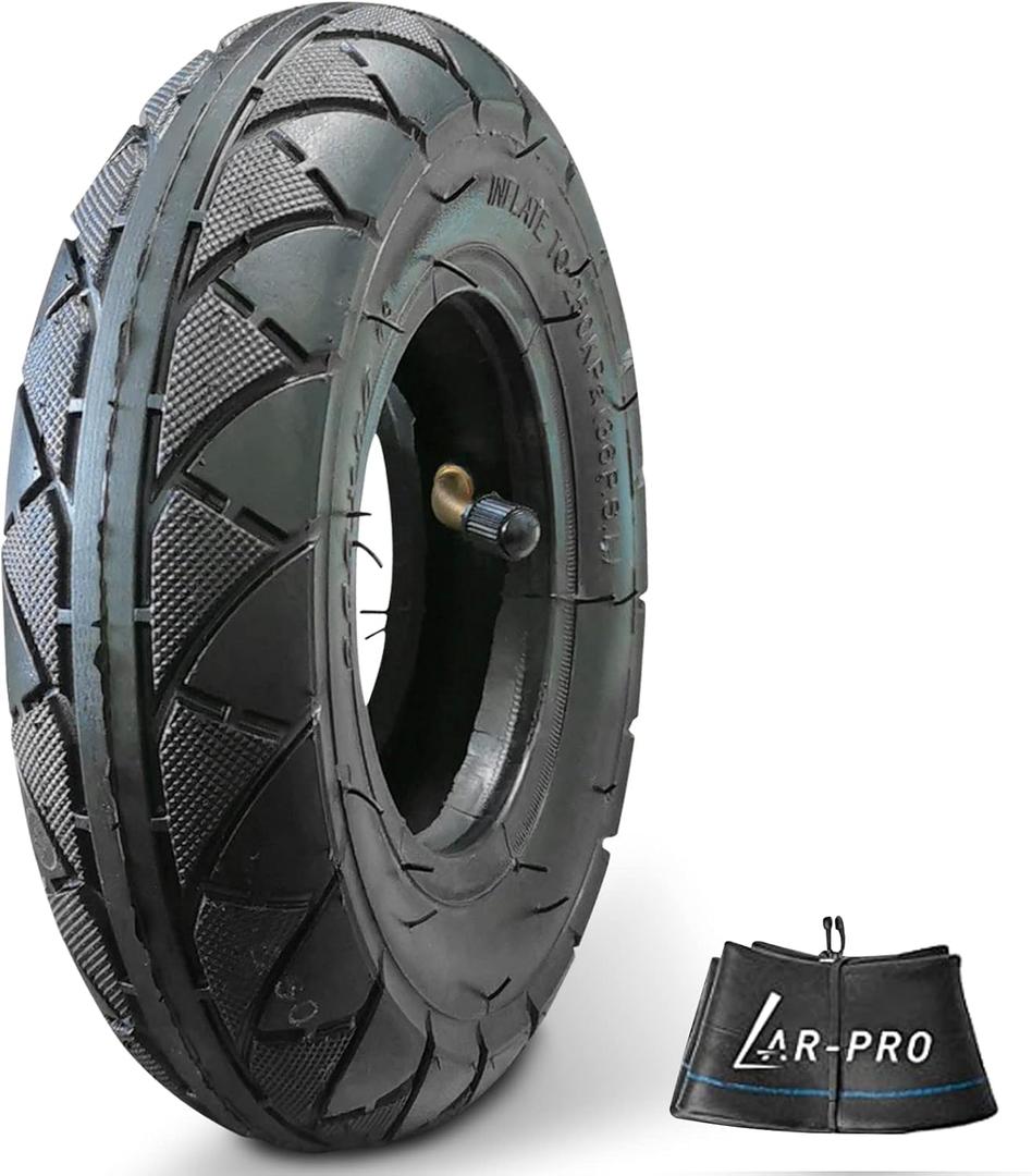 AR-PRO 200X50 Tire & Inner Tube Set - Electric Scooter Tire Tube Compatible with Razor E100, E150, E200, Power Core E100, Dune Buggy, ePunk, Crazy Cart, PowerRider 360, eSpark (8x2"/200x50 (TR87))
