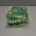 St. Patrick's Shamrock Party Supplies, Irish Clover Themed Disposable Plates Napkins and Tablecloth Tableware Set for Irish Shamrock and Roll Party Happy Saint Patricks Party Decorations, Serve 25