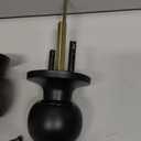 BESTTEN Keyed Entry Door Knob, Entrance Door Lock, Standard Ball, All Metal, Matte Black