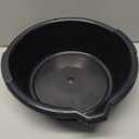 Funnel King 32950 Oil Drain Pan, Length 13 1/2", Height 4 1/2", Made in USA, Black