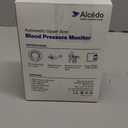 Alcedo Blood Pressure Monitor for Home Use, Automatic Digital BP Machine with Large Cuff for Upper Arm (Black Backlit Screen)