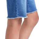 YMI Girls Girls Essential Cuffed Pull-on BermudaBermuda Shorts, Size 7 (Blue)