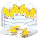 Kolldenn 24 Pcs Teacher Gift Bags Composition Paper Bags with Handles Notebook Line Teacher Appreciation Graduation Gifts Bag for Kindergarten Preschool End of Year Party Favors (Notebook)