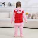 Unisex Children Animal Onesie, Halloween Costume Christmas Pajamas For Girls and Boys 12-13Y (Pink, M)