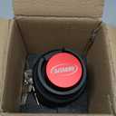 Trailer Lock Fits 2 Inch Couplers, Secures Safety Chains Anti-Theft Ball Hitch Lock, Heavy-Duty Trailer Hitch Locks for RV | Boat | ATV | Utility Trailer (Red)