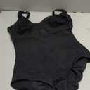 Gotoly Shapewear for Women Tummy Control Bodysuit Faja Body Shaper Waist Trainer V Neck Body Suit with Built in Bra (X-Large, Black)