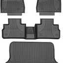 Floor Mats & Cargo Liner for 2020-2025 Nissan Sentra All Weather TPE Protection Floor Liners Full Set with Trunk Mat for 2021 2022 2023 2024 2025 Sentra Accessories