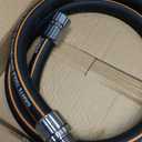 Giraffe Tools Garden Hose 5/8", Custom Length, Heavy Duty, No Kink, Flexible, Rubber Garden Hose, Leakproof Water Hose, 5ft Double Female Fittings, 600 Burst PSI