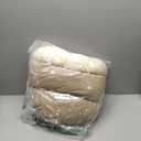 Cat Bed - Pet Slipper Cave Bed for Indoor Cats and Small Dogs, Self Warming, Cozy & Soft Plush, Anti-Slip & Durable, Washable for Kittens and Puppies Under 15 lbs (24"x16", M, Light Brown)