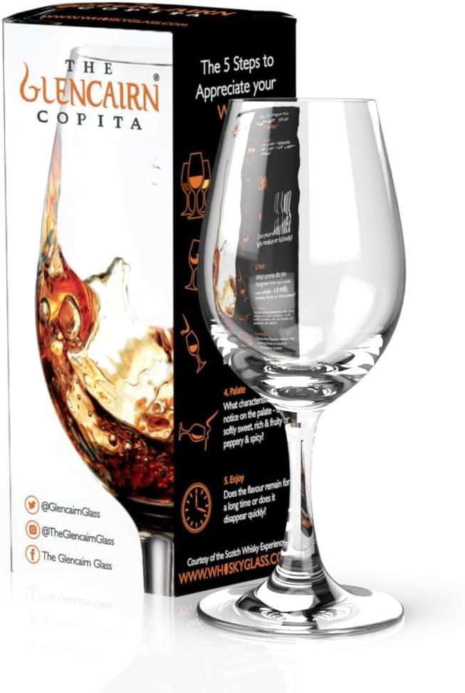 GLENCAIRN Whiskey Copita Glass in Gift Carton
