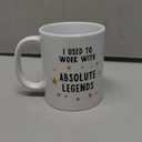 I Used To Work With Legends Coffee Mug - Coworker Farewell Gift, 11oz (Coworkers-cup-03)