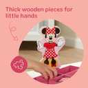 Melissa & Doug Disney Minnie Mouse & Daisy Duck Magnetic Dress-Up Wooden Dolls  Pretend Play Set (40+ pcs) Minnie Mouse Toys, Disney Dress Up Dolls for Preschoolers & Kids Ages 3+