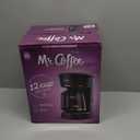 Mr. Coffee 12-Cup Switch Coffee Maker Black: Electric Drip Coffee Machine, 60 oz Capacity, Dishwasher-Safe Parts, Black