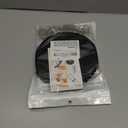 1"x32ft Hook and Loop Straps with 50 Metal Buckles, Adjustable Fastening Cable Straps, Cut-to-Length Cinch Strap, Reusable Nylon Securing Cord Ties for Organizer or Storage, 1 inch Wide, Black