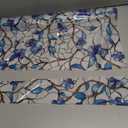 Window Privacy Film Stained Glass Decorative Static Cling Window Tint Sticker for Home Room Bathroom Glass Door Car Decor Rainbow Vinyl Renter Friendly one way,17.5*78.5,Blue violet Botanical