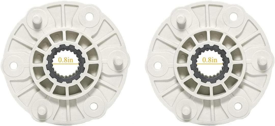 2 Pcs Washer Rotor Hub MBF618448 For LG Washing Machine 4413ER1001C 4413EA1002B 4413ER1004B 4413ER1005F PBT-GF30