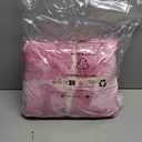 Cozy Bliss Faux Fur Throw Blanket for Couch, Fuzzy Soft Plush Thick Bubble Blanket for Sofa Bedroom Living Room, 50 * 60 Inches Tie Dye Pink