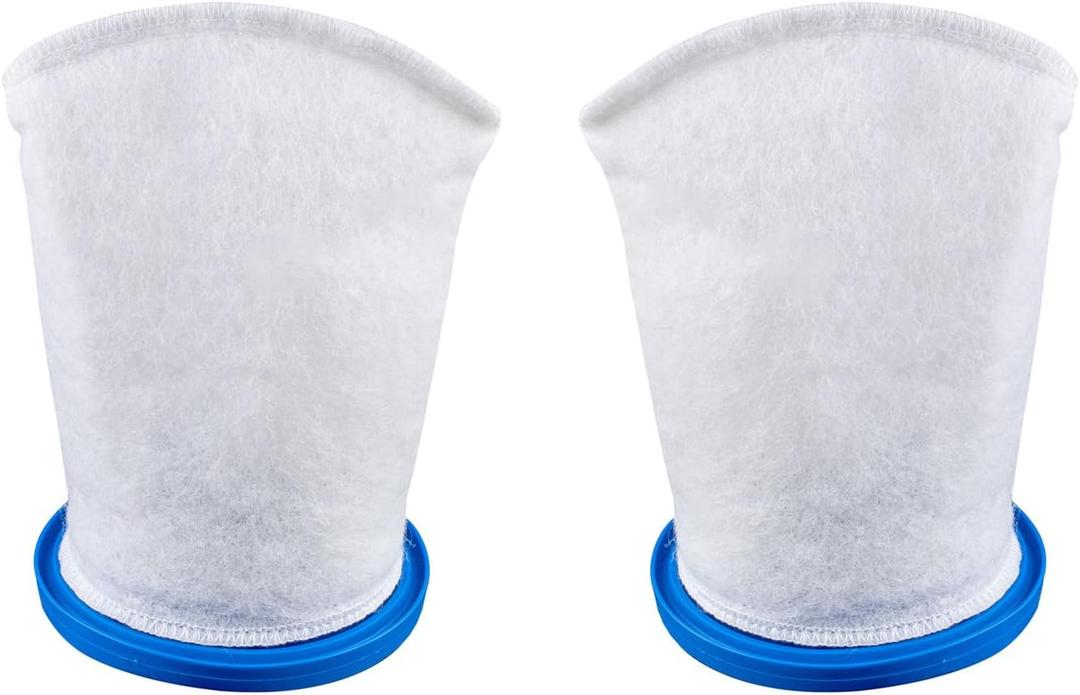 RINMEE X-treme Multilayer Filter Bag, compatible with Pool Blaster Max, Catfish Ultra, iVac 250, iVAC C2, Volt FX-4 and Jacuzzi JPV200 Handheld Pool Vacuums, P30X022XF / PBW022XF(2 PACK)