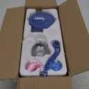 Orion Motor Tech 55 Gallon Drum Pump, Rotary Barrel Pump for Non Corrosive, Diesel, Motor Oil, Transmission Fluid, Fits 5 to 55 Gal Drums, Heavy Duty Aluminum Barrel Pump with 39.4" Discharge Hose