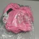 BALEINE Car Seat Travel Bag for Airplane, Water-Resistant Car Seat Bags for Air Travel, Foldable Cover with 3 Handles, Fits Toddler Carseat, Convertible and Booster Seats (Pink)