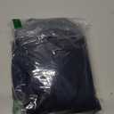 BRXL Womens Twist Back Sports Bra Longline Buttery Soft Low Impact Yoga Bra Removable Pads Scoop Neck Crop Top (Small, Navy Blue)