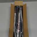 CorkLatta Black Shower Curtain Rod 31 to 80 Inch,1 Inch Diameter Adjustable Spring Tension Stainless Steel Telescoping Rod,Easy Install,No Rust