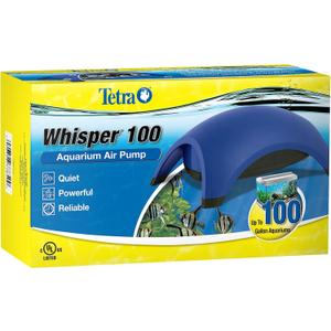 Tetra Whisper Air Pump with Minimal Noise and Maximum Air Flow (60 to 100 gallons)