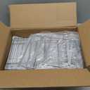 Dish Drying Rack, Double Layered countertop Kitchen Organizer with Drainage Large Bowl Rack and Storage Rack with Drainage Board, Suitable for Kitchen Bars (Silver)